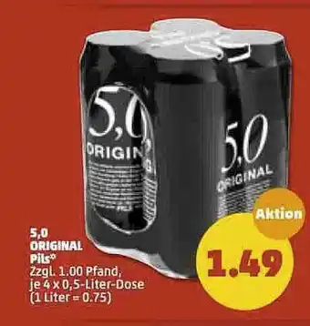 PENNY 5.0 Original Pils Angebot