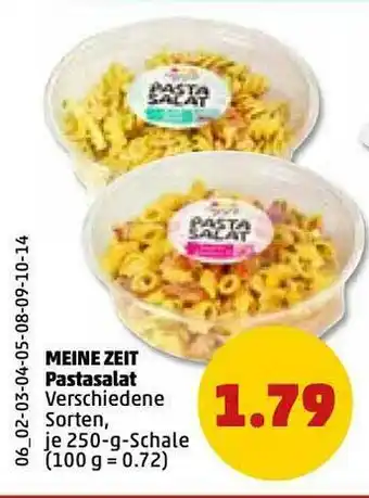 PENNY Meine Zeit Pastasalat Angebot