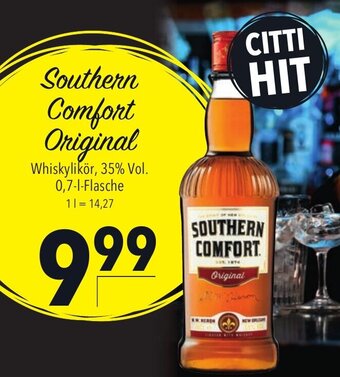 CITTI Markt Southern Comfort Original Whiskylikör, 35% Vol. 0,7-l-Flasche Angebot