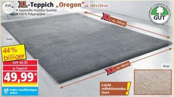 Norma XL-Teppich ,,Oregon" Angebot