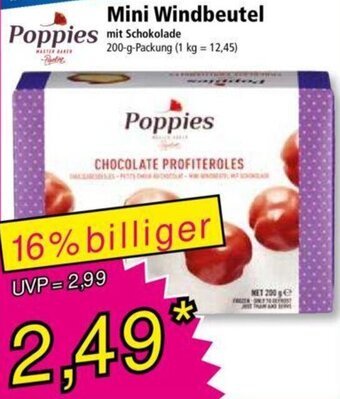 Norma Poppies Mini Windbeutel 200 g Packung Angebot