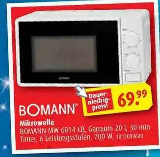 ROLLER Bomann Mikrowelle Angebot