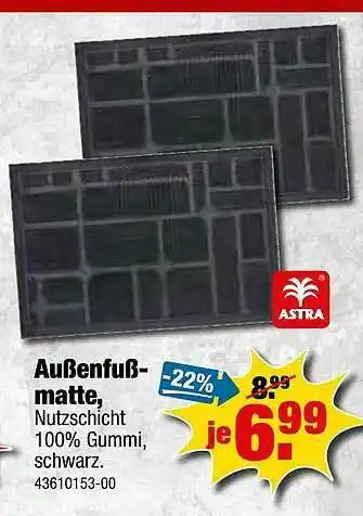 SB Lagerkauf Außenfußmatte Angebot