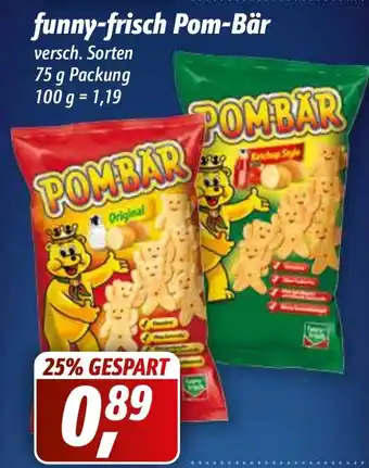 Simmel Funny Frisch Pom Bär 75g Angebot