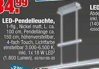 SB Lagerkauf Led-pendelleuchte Angebot