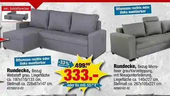 SB Lagerkauf Rundecke Angebot