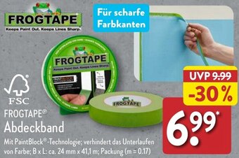 Aldi Nord FROGTAPE Abdeckband Angebot