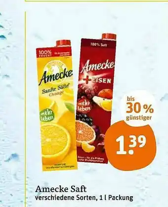 tegut Amecke Saft Angebot