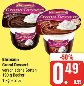 Marktkauf Ehrmann Grand Dessert 190 g Becher Angebot