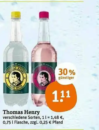 tegut Thomas Henry Angebot