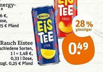 tegut Rauch Eistee Angebot