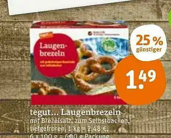 tegut Laugenbrezeln Angebot