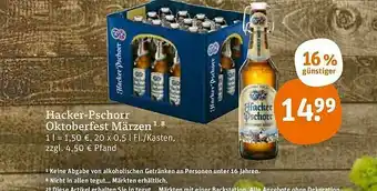 tegut Hacker-pschorr Oktoberfest Märzen Angebot