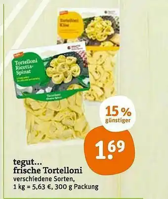 tegut Frische Tortelloni Angebot