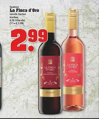 trinkgut La Finca D'oro Angebot