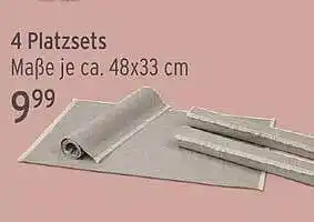 Wasgau 4 Platzsets Angebot