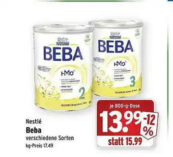 Wasgau Nestlé Beba Angebot