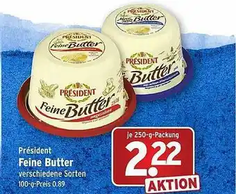 Wasgau Président Feine Butter Angebot