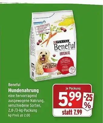 Wasgau Beneful Hundenahrung Angebot