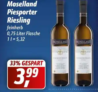 Simmel Moselland Piesporter Riesling 0,75L Angebot