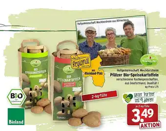 Wasgau Bioland Pfälzer Bio-speisekartoffeln Angebot