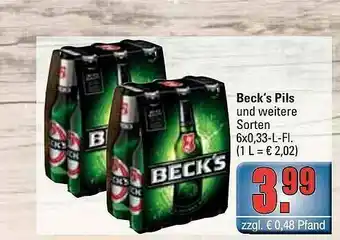 alldrink Beck's Pils Angebot