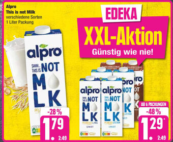Marktkauf Alpro This is not Milk 1 Liter Packung Angebot