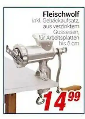 CENTERSHOP Fleischwolf Angebot