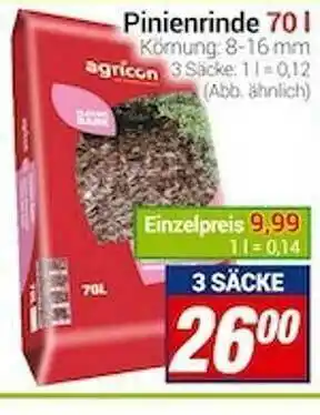 CENTERSHOP Pinienrinde 70 L Angebot