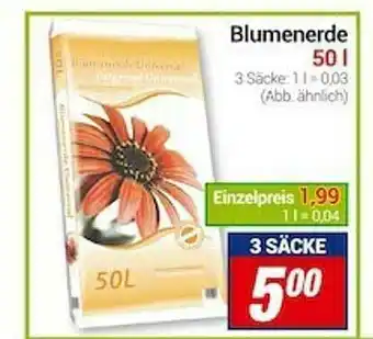 CENTERSHOP Blumenerde 50 L Angebot