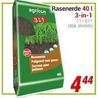 CENTERSHOP Rasenerde 40 L 3-in-1 Angebot