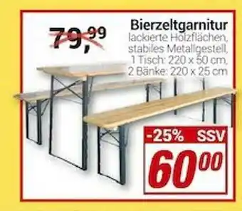 CENTERSHOP Bierzeltgarnitur Angebot