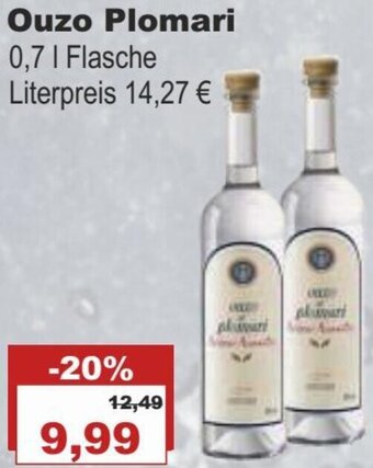 Bilgro Ouzo Plomari 0,7 L Flasche Angebot