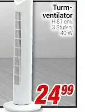 CENTERSHOP Turmventilator Angebot