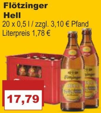 Bilgro Flötzinger Hell 20x0,5 L Angebot