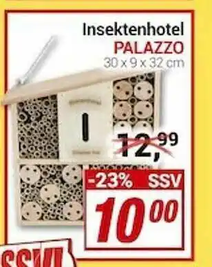 CENTERSHOP Insektenhotel Palazzo Angebot