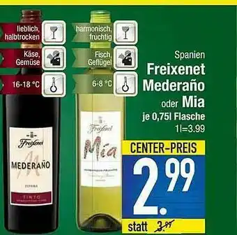 E-Center Freixenet Mederaño Oder Mia Angebot