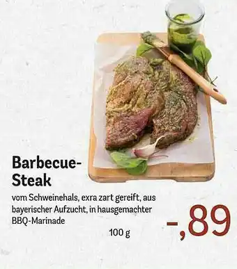 E-Center Barbecue-steak Angebot