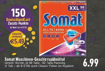 E-Center Somat Maschinen-geschirrspülmittel Angebot