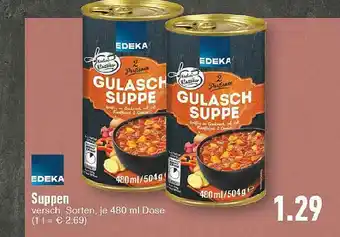 E-Center Edeka Suppen Angebot