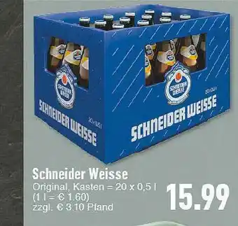 E-Center Schneider Weisse Angebot