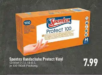 E-Center Spontex Handschuhe Protect Vinyl Angebot