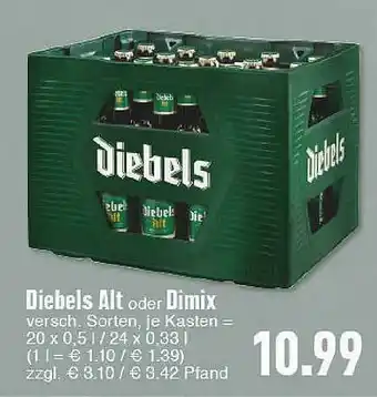 E-Center Diebels Alt Oder Dimix Angebot