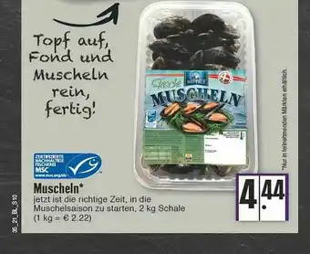 Edeka Muscheln Angebot