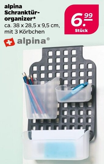 NETTO alpina Schranktürorganizer Angebot