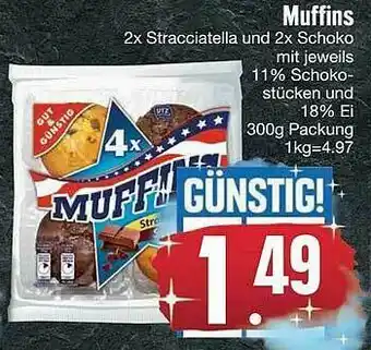 Edeka Muffins Gut & Günstig Angebot