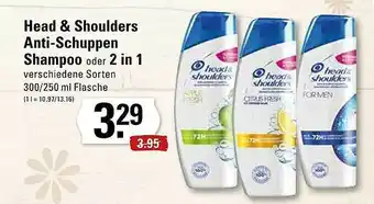 Edeka Head & Shoulders Anti-schuppen Shampoo Oder 2in1 Angebot