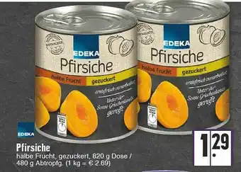 Edeka Pfirsiche Angebot