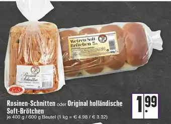 Edeka Roseinen-schnitten Oder Original Holländische Soft-brötchen Angebot