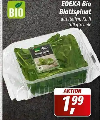 Simmel Edeka Bio Blattspinat Angebot